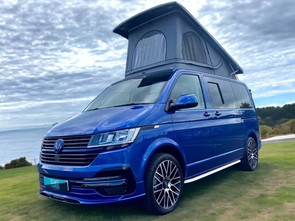 Volkswagen T6.1 Escape Breeze Plus Campervan Ravenna Blue SWB Manual